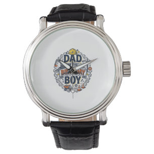 Montre Conception de chemise pour papa de chantier du gar