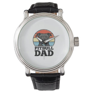 Montre Conception de chemise pour papa Pitbull amateur de