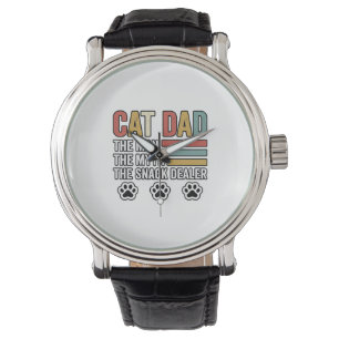 Montre Conception de chemise pour vendeur de snacks drôle