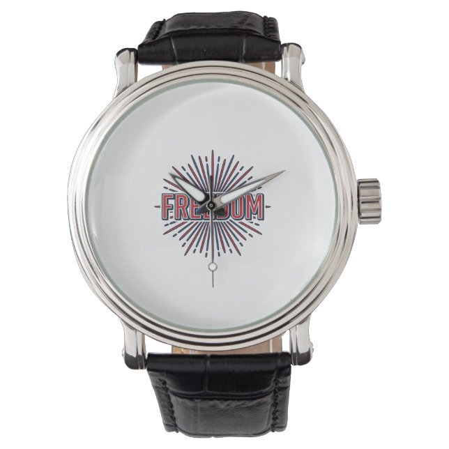 Montre Conception de chemise vectorielle de feu d'artific (devant)