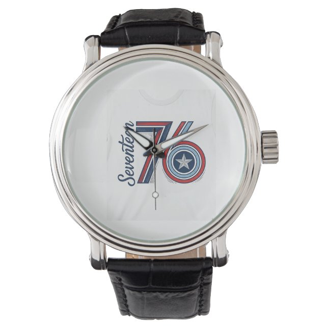 Montre Conception de chemise vectorielle patriotique Vint (devant)