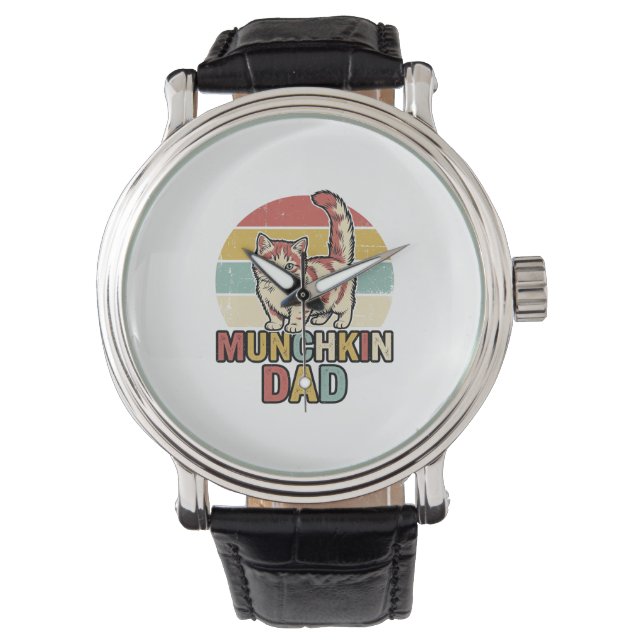Montre Conception de chemise vectorielle pour papa Munchk (devant)
