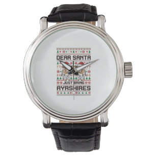 Montre Conception de chemise vintage arc-en-ciel girafe s