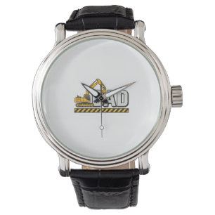 Montre Conception de chemise vintage excavatrice Papa Con