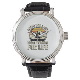 Montre Conception de chemise vintage Meilleurs amis Papa
