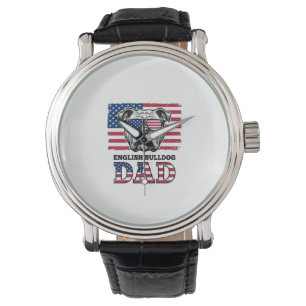 Montre Conception de chemise vintage patriotique papa bou