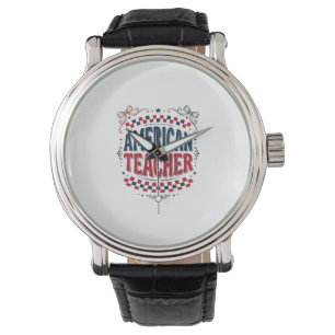 Montre Conception de chemise vintage patriotique pour ens