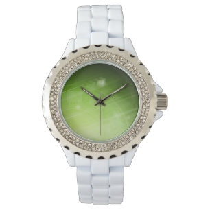 Montre Conception de feu vert dans le style de pointe