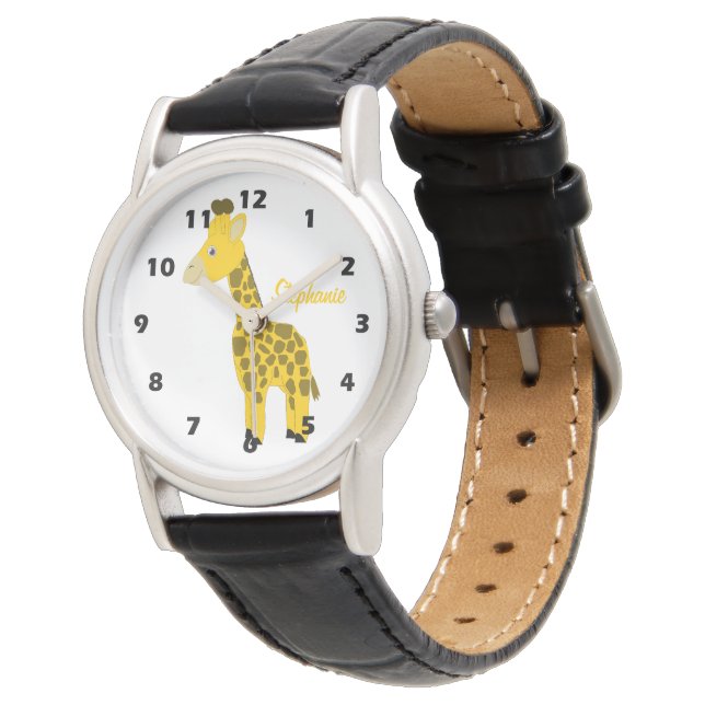 Montre Conception de girafe (Incliné)