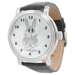 Montre Conception de lapin personnalisée