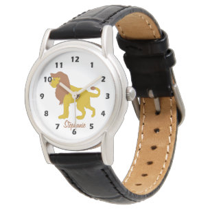 Montre Conception de lion