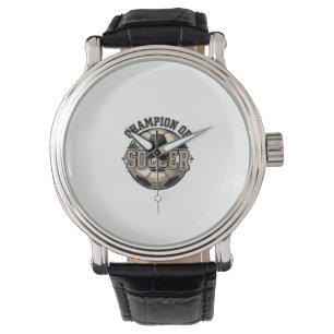 Montre Conception de maillot de champion de balle de foot