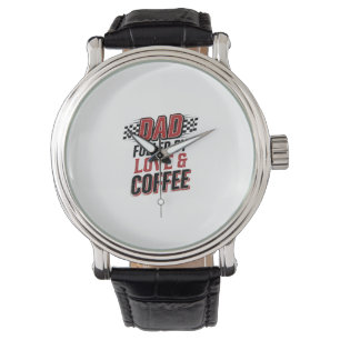 Montre Conception de maillot de course Papa alimenté par