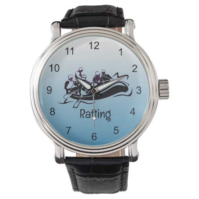 Montre Conception de rafting en eau vive  (devant)