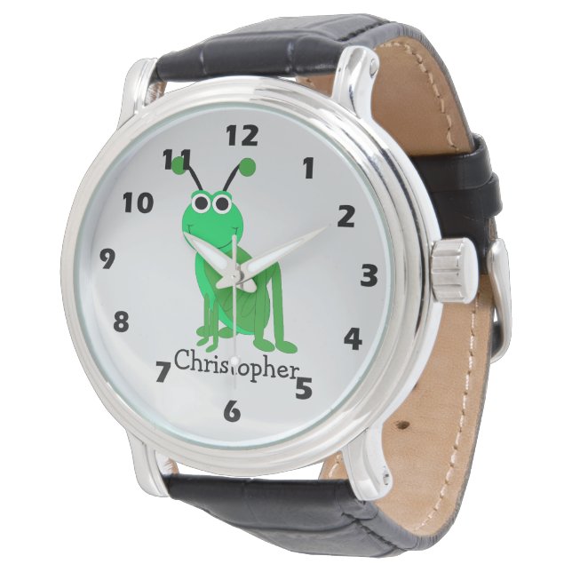 Montre Conception de sauterelle (Incliné)