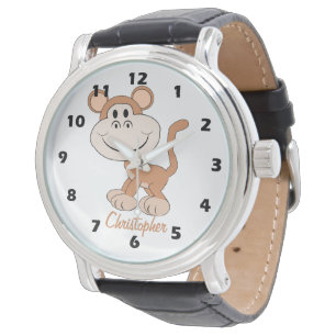Montre Conception de singe personnalisée
