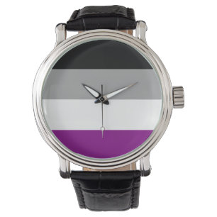 Montre CONCEPTION DE STRIPES DE PRIME ASEXUAL -.png