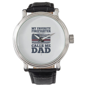 Montre Conception de T-shirt de drapeau vintage de papa p
