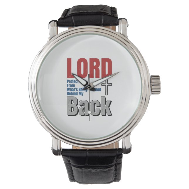 Montre Conception de t-shirt de foi chrétienne Lord Prote (devant)