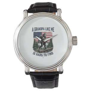 Montre Conception de T-shirt Drapeau Américain Vintage Bi