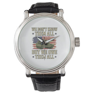 Montre Conception de T-shirt patriotique de char de souve