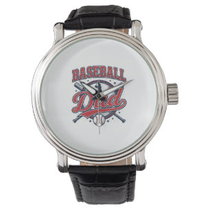 Montre Conception de T-shirt Vintage Baseball Papa_1