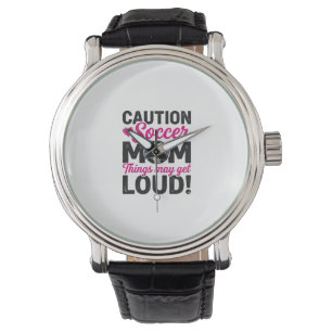 Montre Conception de t-shirt vintage bruyante Maman de fo