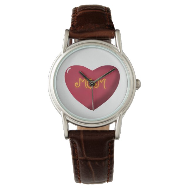 Montre Conception de typographie maman, texte d'art de ci (devant)