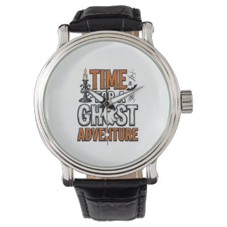 Montre Conception de typographie vintage Halloween Ghost