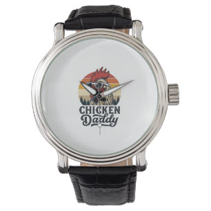 Montre Conception de vecteur de coucher de soleil vintage