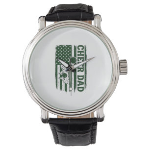 Montre Conception de vecteur vintage de drapeau américain
