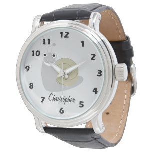 Montre Conception d'escargot personnalisée
