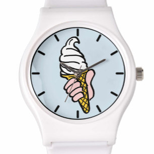 Montre Conception du cône de crème glacée