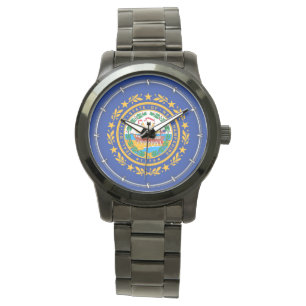 Montre Conception du drapeau d'état du New Hampshire