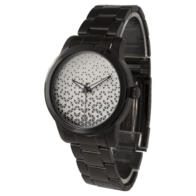 Montre Conception géométrique Abstraite (Incliné)