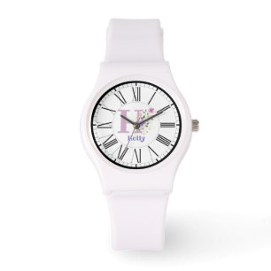 Montre Conception numérique romaine avec affichage initia