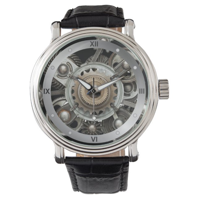 Montre Conception Vintage mécanique (devant)