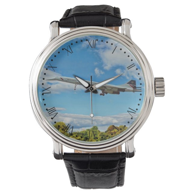 Montre Concorde on Finals - cadran romain (devant)