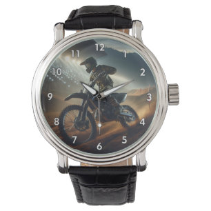 Montre Concurrence MotoCross très Cool Rendu numérique