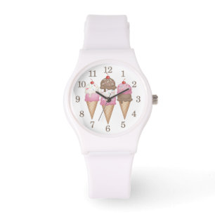 Montre cônes de crème glacée