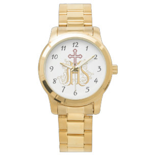 Montre Confirmation de la croix religieuse