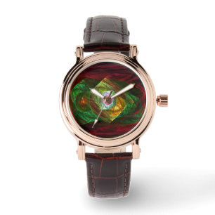 Montre Connexions dynamiques Art Abstrait