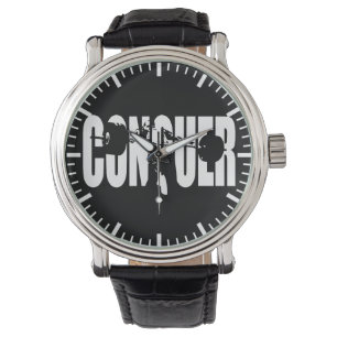 Montre CONQUER - Haltérophilie olympique - Motivation de
