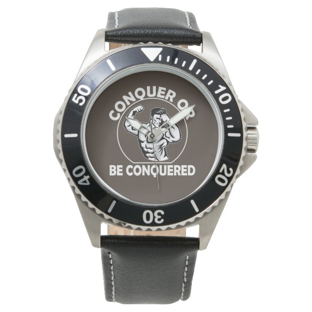 Montre Conquérir Ou Être Conquis (devant)