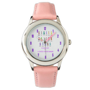 MONTRE CONSCIENCE DE CANCER PERSONNALISÉE
