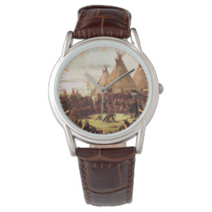 Montre Conseil de guerre sioux George Catlin vers 1850