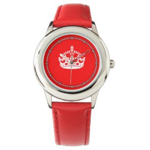 Montre CONSERVEZ LE SYMBOLE DE LA COURONNE CALME sur le f