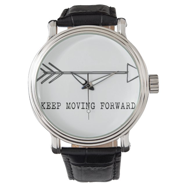 Montre Continuer à avancer (devant)
