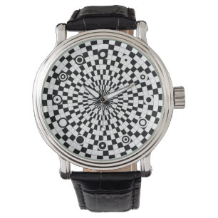 Montre Contre-spirales (face binaire) par Kenneth Yoncich