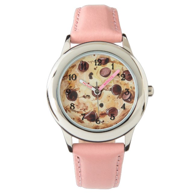 Montre Cookie aux pépites de chocolat (devant)